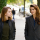 Holly Taylor (left), Keri Russell